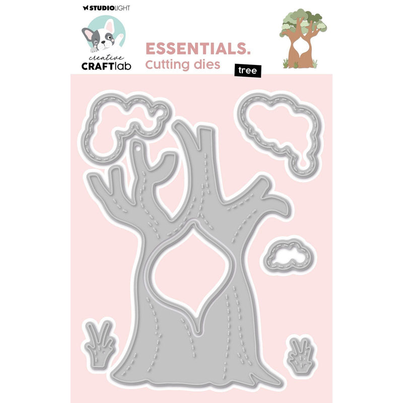 Creative craftlab • elementos esenciales para cortar el árbol de troqueles