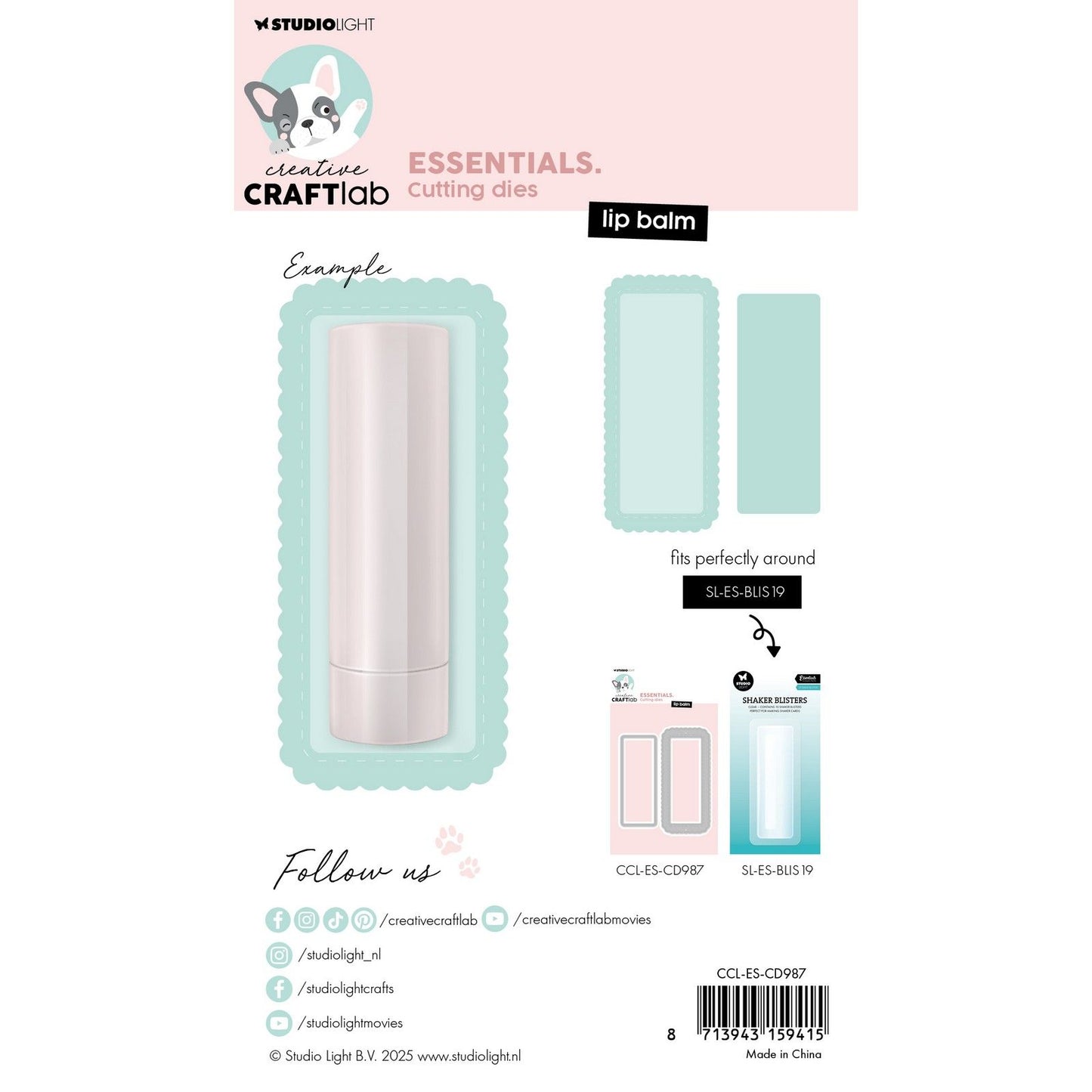 Laboratorio creativo • balsamo per labbra fustellato essenziale