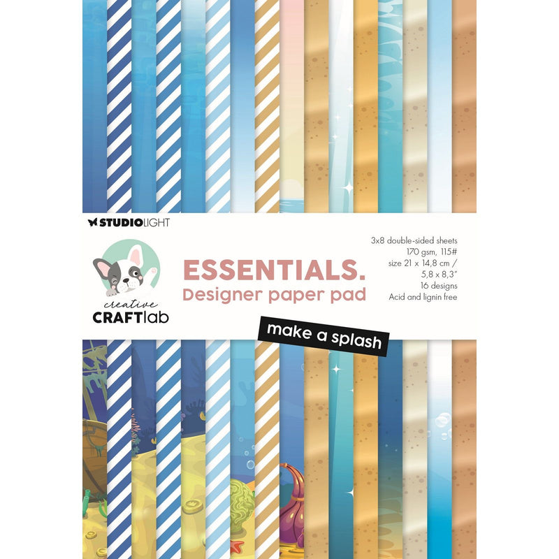 Creative craftlab • el bloc de papel de diseño Essentials causa sensación