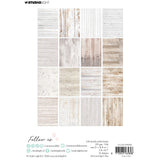 Creative craftlab • essentials design paper pad white wood - afbeelding 2