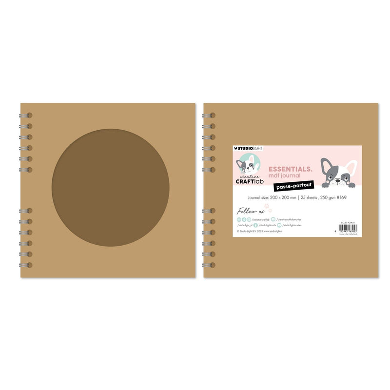 Creative craftlab • paspartú de diario de mdf Essentials