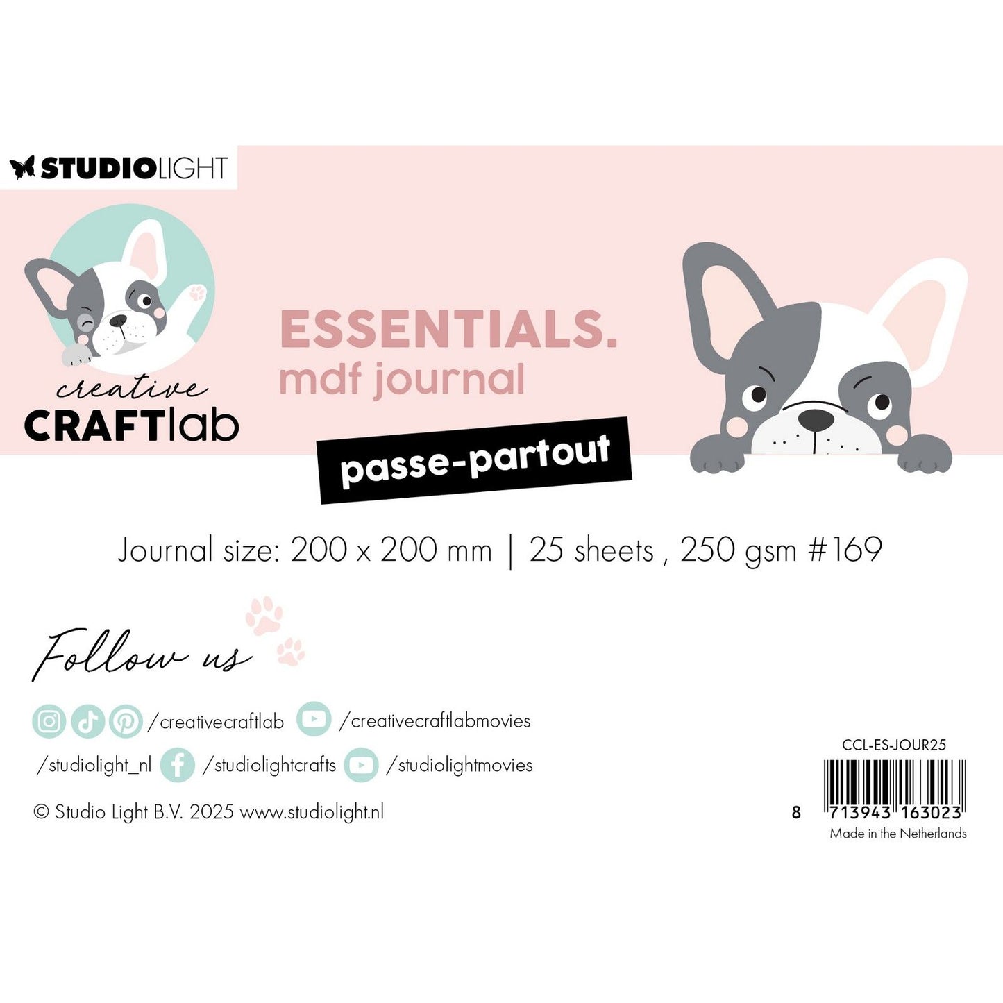 Laboratorio creativo • passepartout per diario in MDF essenziale