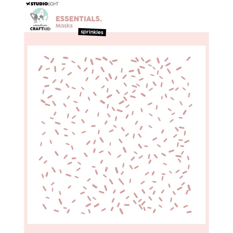 Creative craftlab • chispas de plantilla de máscara esencial