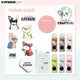 Creative craftlab • essentials value pack twin tip markers