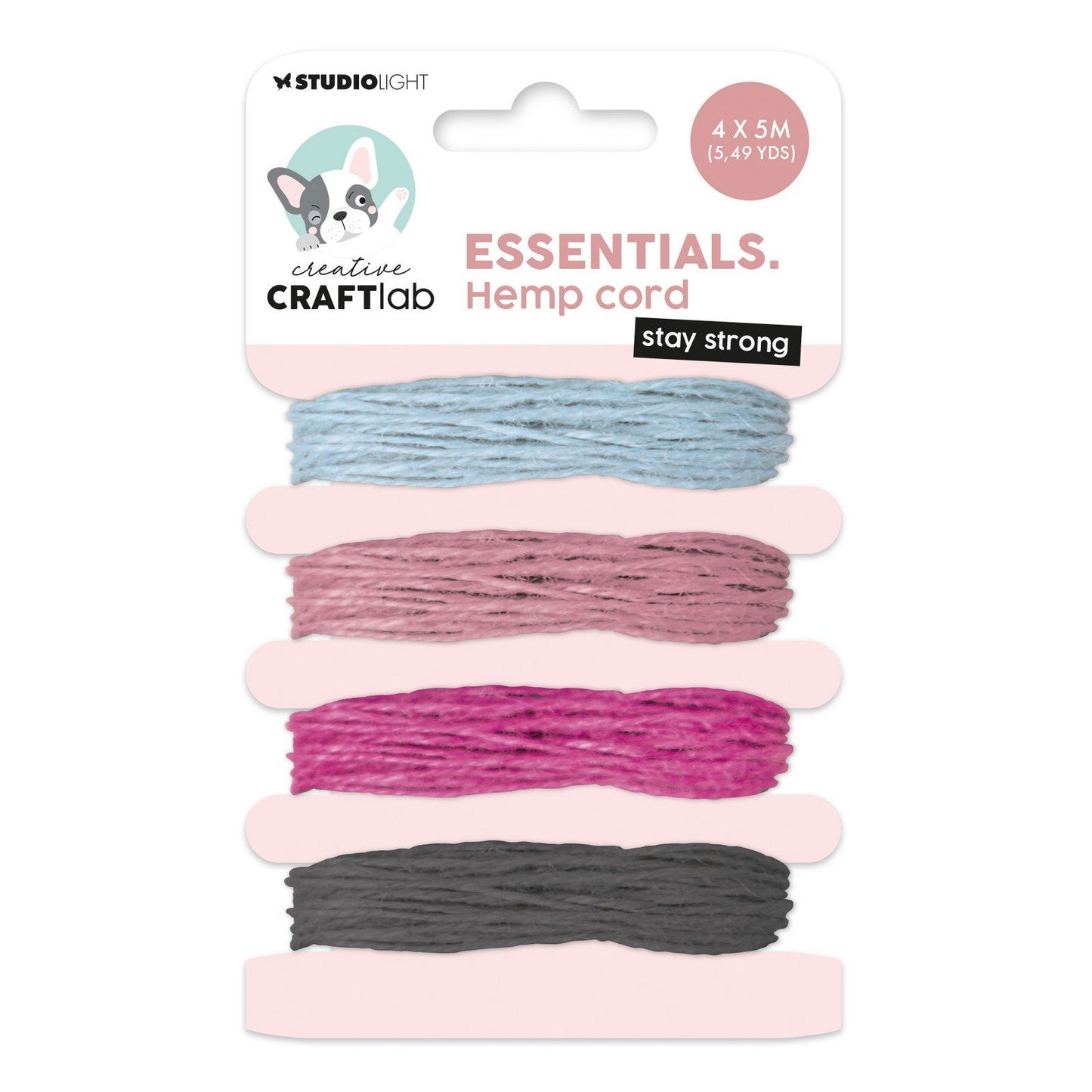 Creative craftlab • essentials hemp cord stay strong