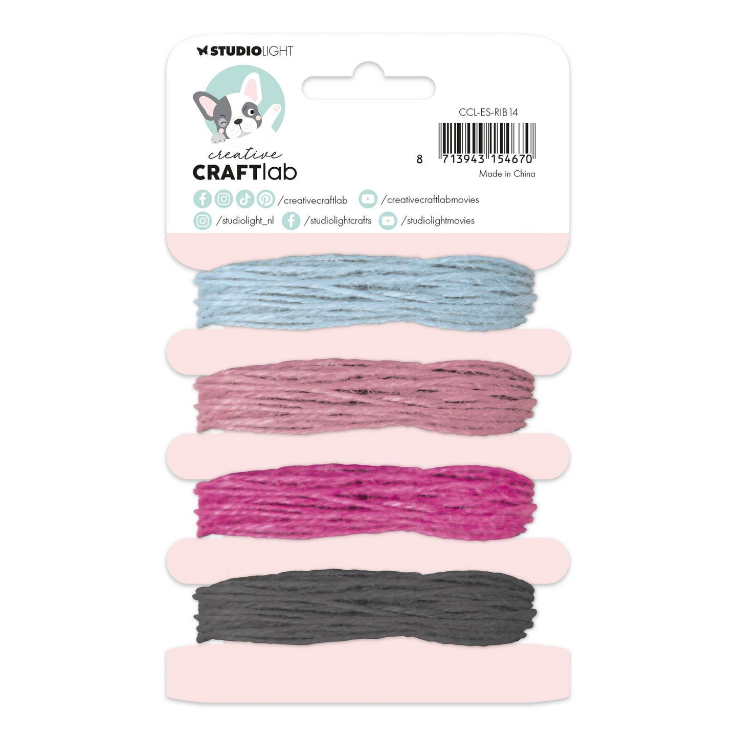 Creative craftlab • essentials hemp cord stay strong