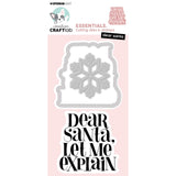Creative craftlab • troquel de corte de sellos esenciales querido santa - afbeelding 1