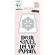 Creative craftlab • essentials stamp cutting die dear santa