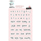 Creative craftlab • essentials clear stempel alphabet