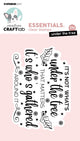 Studio light creative craftlab • essentials clear stamp under the tree