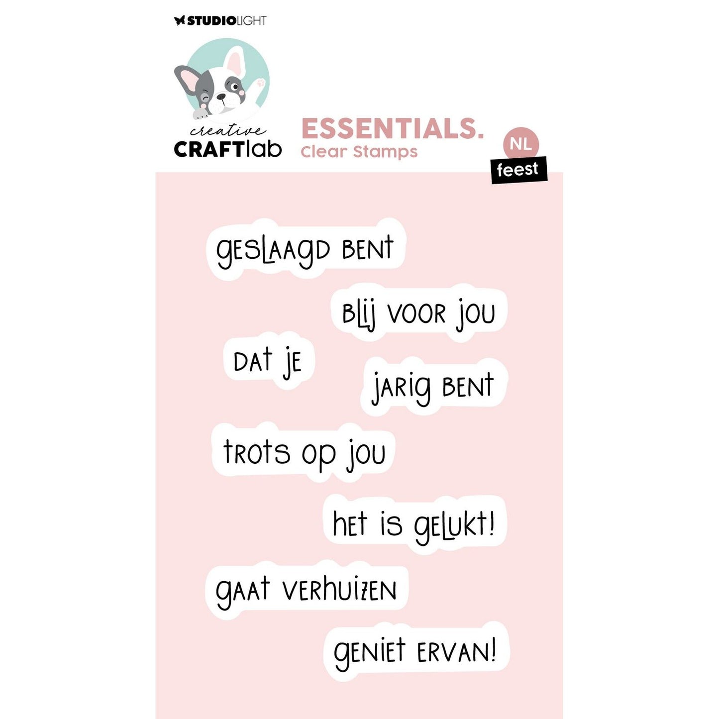 Craftlab creativo • testi essenziali per timbro chiaro nl