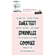 Creative craftlab • essentials clear stamp cookies