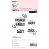 Creative craftlab • essentials clear stamp stuck on you