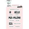 Creative craftlab • sellos transparentes esenciales mermazing