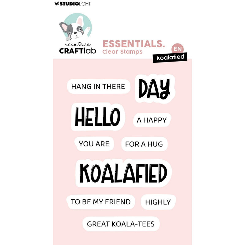 Laboratorio creativo • timbri trasparenti Koalified Essentials