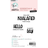 Creative craftlab • clear stamps koalified essentials - afbeelding 2