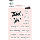Creative craftlab • sellos transparentes gracias elementos esenciales - afbeelding 1