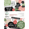 Creative craftlab • essentials stickers merry everything