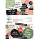 Creative craftlab • essentials stickers merry everything