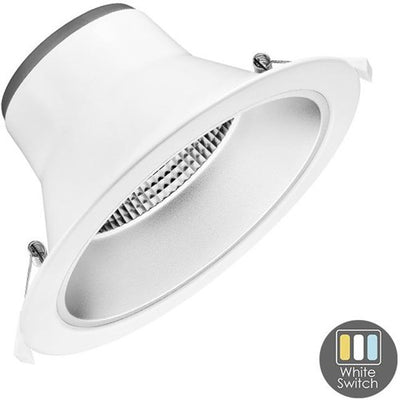 Downlight led cc riflettore bianco 15w tri-bianco dimmerabile - led2509