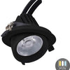 Enzo cct led downlighter zwart 30w banaan model 45gr. tri-white - led2385
