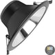 Downlight led cct reflector negro 15w tri-blanco regulable - led2511