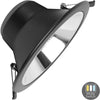 Enzo cct led downlighter zwart reflector 20w tri-white dimbaar - led2522