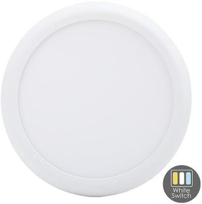 Faretto pannello led cc bianco 12-18w tri-bianco ip44 - led2540