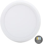 Enzo cct led panel downlighter wit 18-25w tri-white ip44 - led2542 - afbeelding 1