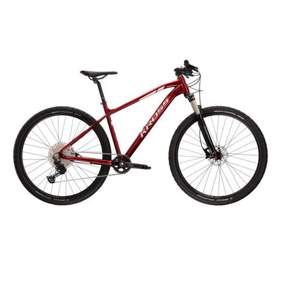 Kross bicicleta de montaña nivel 6.0 mtb - 29 pulgadas - cuadro m (17 pulgadas) - rubí plata brillo