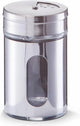 Excellent houseware kruidenstrooier cacaostrooier glas en rvs ø5xh8cm