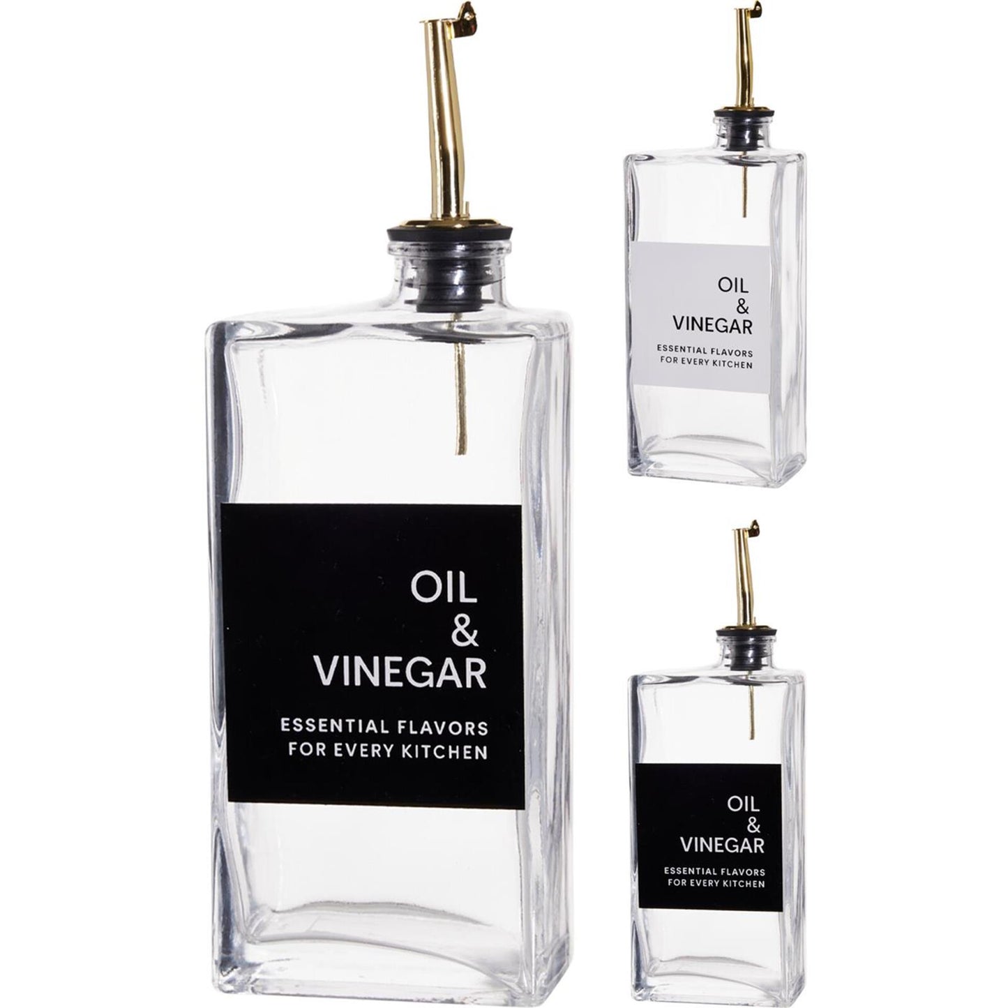 Excelente artículos para el hogar aceite vinagre botella vidrio 500ml