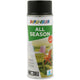 Pintura en aerosol bicolor RAL-9005 - 400 ml para todas las estaciones negro azabache, mate
