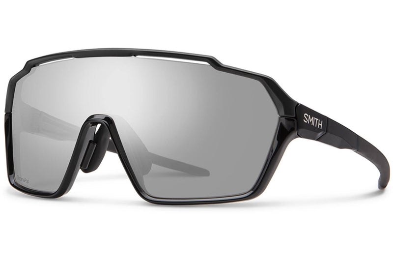 Smith Shift Mag Matte Black Chromapop Mirror de plata