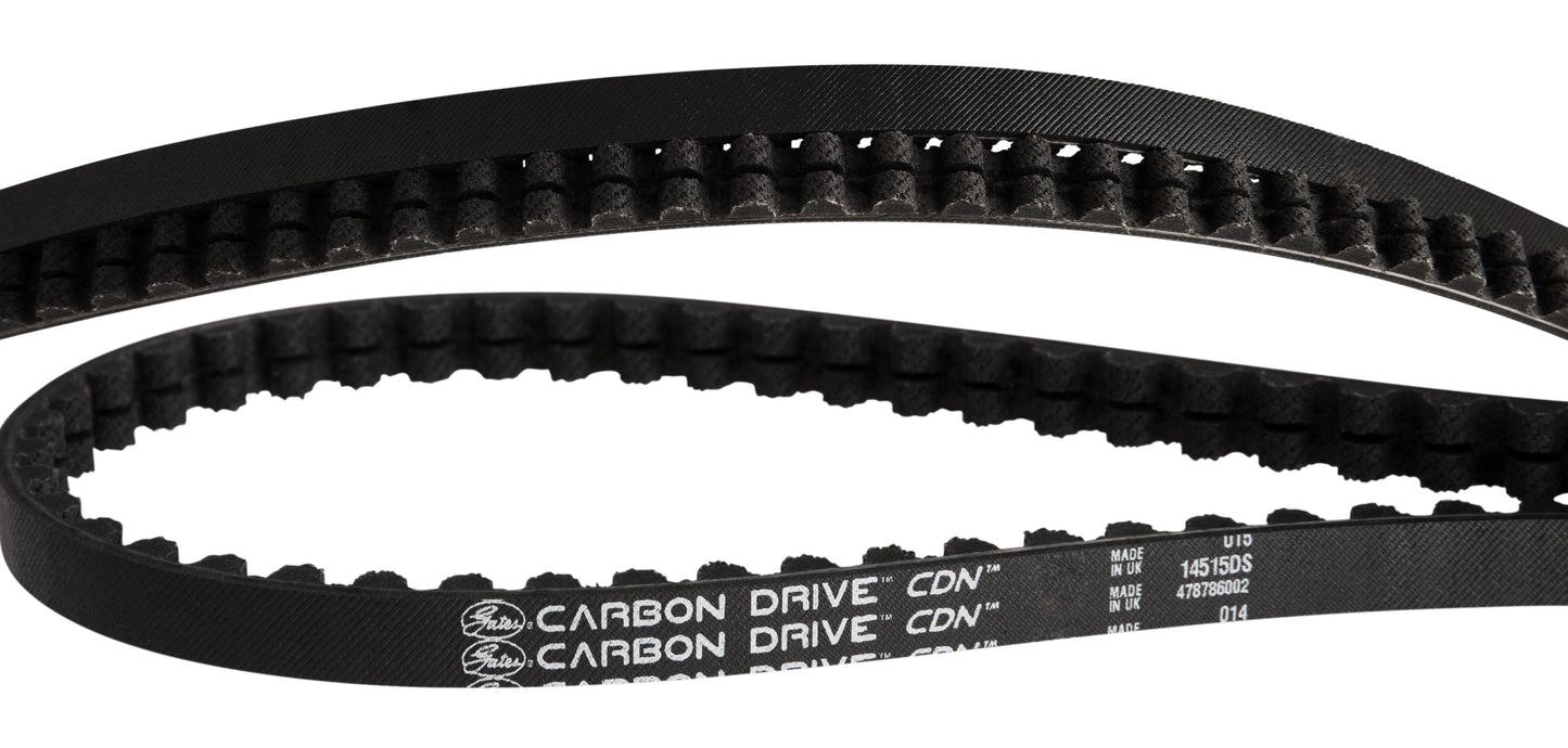 Gates CDN Cintura in carbonio Drive 120 denti neri