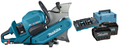 Taglierina a batteria Makita 355mm xgt 2x40v max 8.0ah