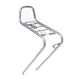Steco b.v. steco fw2 retro voordrager 28 ø13 met klapveer en universele kroonboutbevestiging mirror chrome