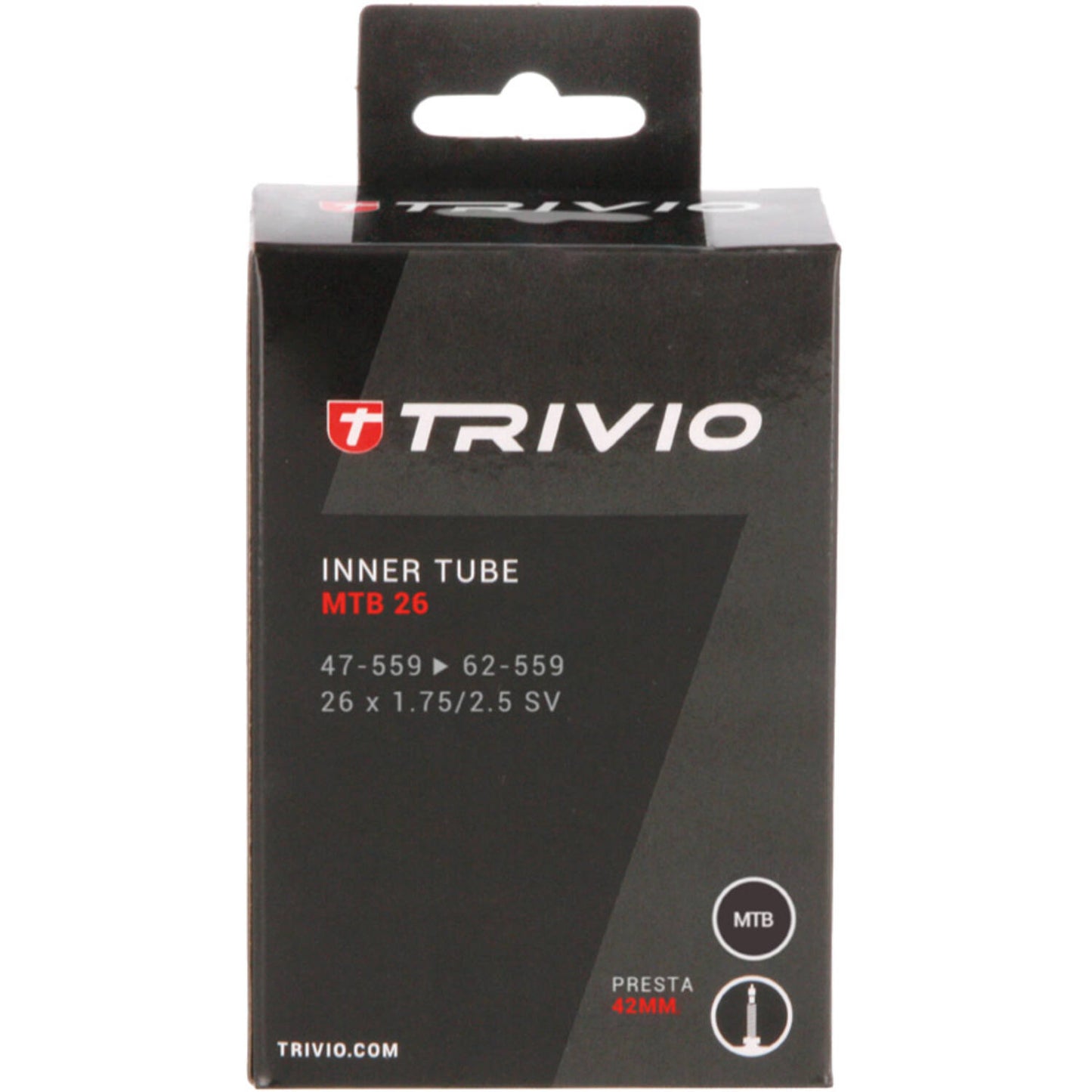 Trivio - mtb binnenband 26x1.75 2.5 sv 42mm presta