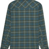 Camicia a maniche lunghe in flanella elasticizzata con testa di volpe