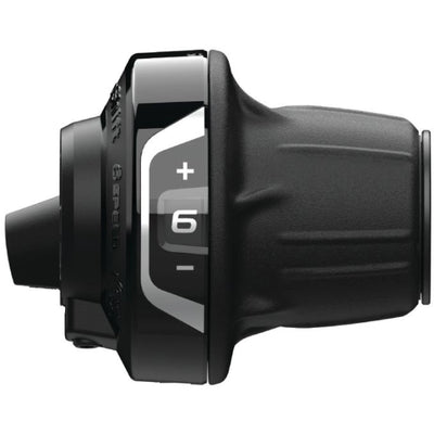 Shimano Turner (a destra) Tourney a 6 marce SL-RV400-Black Silver