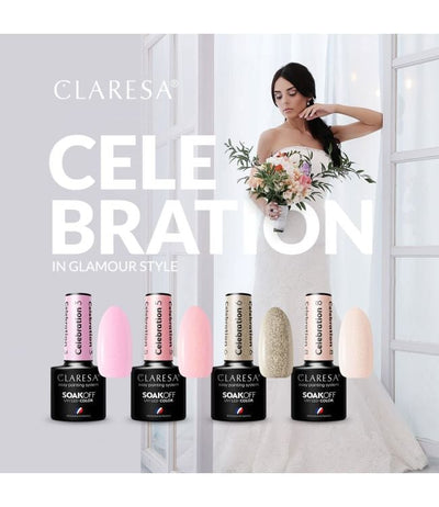 Clarisa Claresa UV ha guidato Gellak 5ml Celebration 3