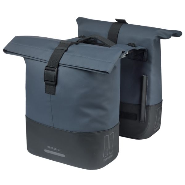 Basil doppia busta cove mik 2.0. borse gemelle cove 28-32l mik navy nero