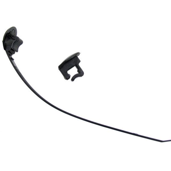 Hesling jasbeschermer stripclip - zwart (2 stuks)