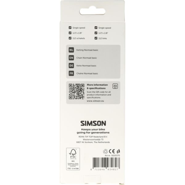 Simson necklace normal basic