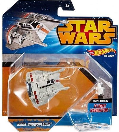 Star Wars Hotwheels Rebel Snowspeeder Spaceship