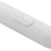 Enzo chacon snoerschakelaar rond design wit 2a - 7401100
