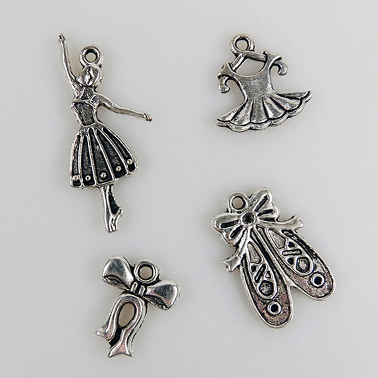 Nellie's choice • metalen bedeltjes 8pcs girls' designs