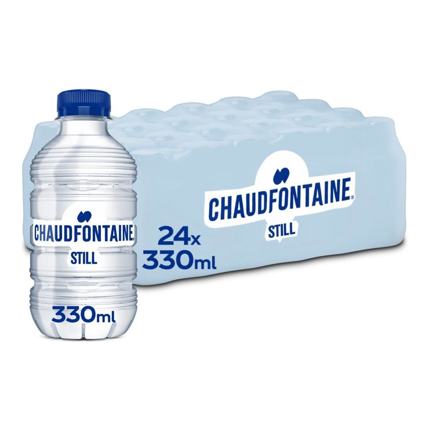 Tappo Chaudfontaine fermo (blu) (24x 33cl)