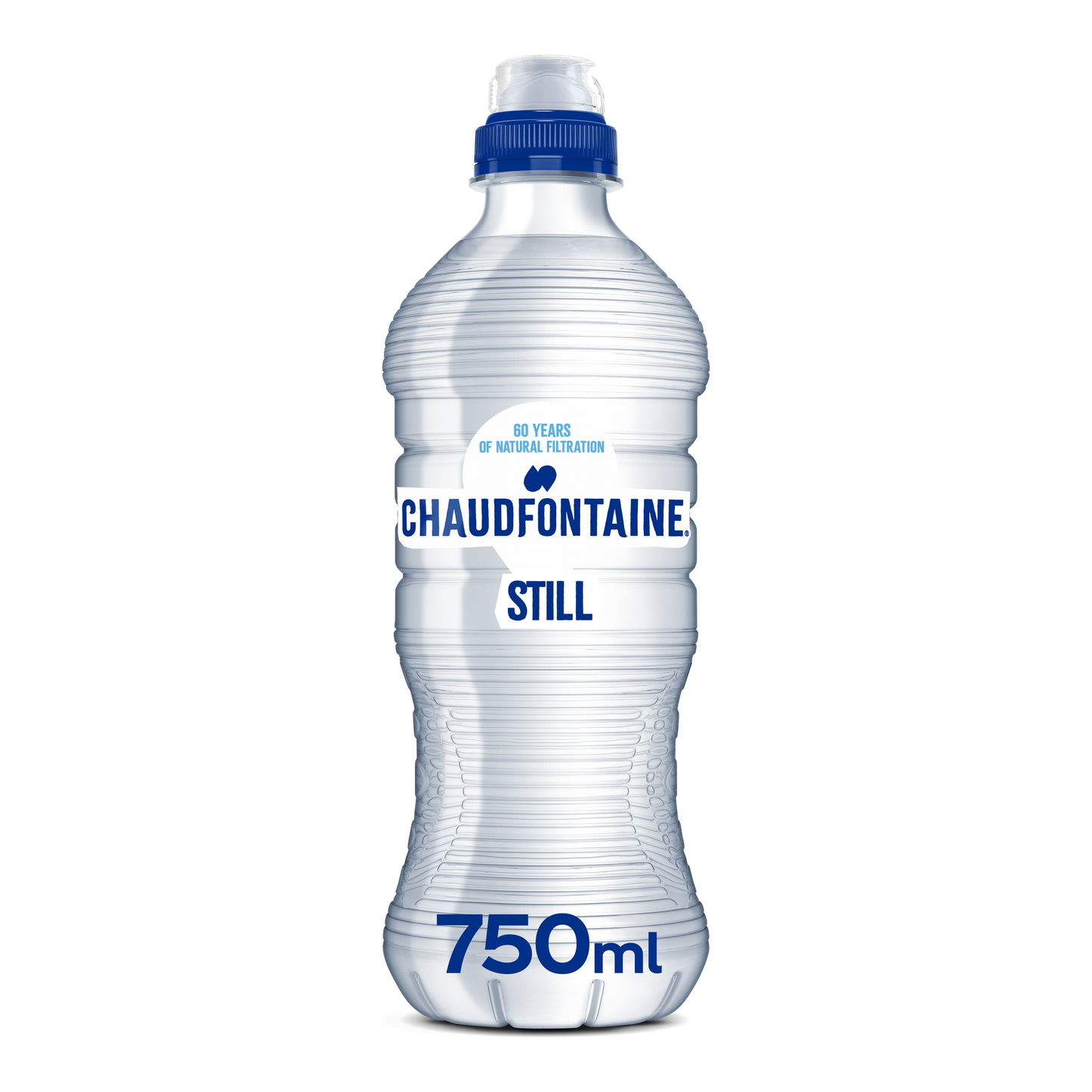 Gorra deportiva Chaudfontaine still blue cap (12x 75cl)