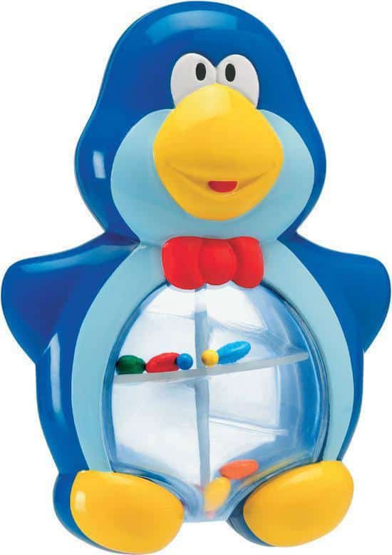 Giocattoli da bagno chicco pinguin glu glu